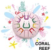 Juegaconmigo TAMBÚ Coral Reef (roze) - Tamboerijn/drums/klankschaal