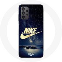 Nike Etui voor Samsung Galaxy A23 5G Goud Sterrennacht Maniacase