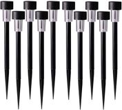 Sunnydays Tuinlampen / prikspot Mood - zwart - 15x stuks - kunststof - waterbestendig - 37 cm