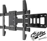 Athletic Shenzhen Haorui Industrial Technology Co., Ltd. TV-muurbeugel voor 32-85 inch schermen VESA 200x100 tot 600x400mm draaibaar, kantelbaar en uitschuifbaar voor LED-, OLED-, platte en gebogen wandmontage-tv's - Maximale belasting 60 kg
