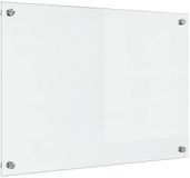 vidaXL Keukenachterwand Transparant 70 x 50 cm gehard glas