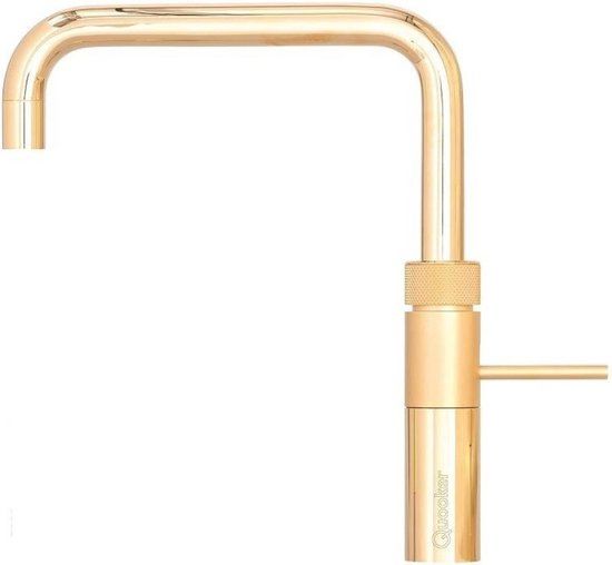 Quooker Fusion Square Kokend Water Kraan - Goud - Zonder Boiler