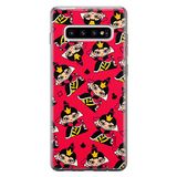 ERT GROUP mobiel telefoonhoesje voor Samsung S10 PLUS origineel en officieel erkend Disney patroon Queen of Hearts 002