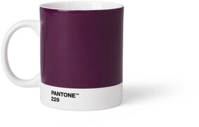 Pantone Koffiebeker - Bone China - 375 ml - Aubergine 229 C