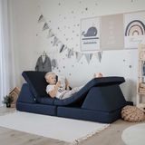 sweet home from wood activiteiten speelbank – marine blauw
