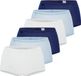 sloggi Dames maxi slip 6 pack Basic+ blauw