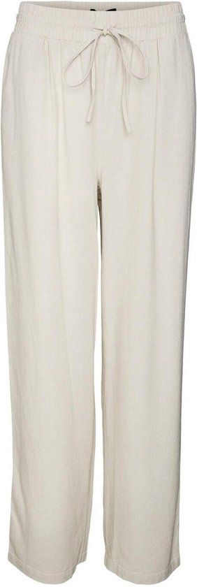 Vero Moda VMJESMILO Wide Pants - Ecru - Women's Size S