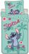Lylo & Stitch Jerry Fabrics Stitch Hawaii dekbedovertrek 140 x 200 cm - 70 x 90 cm - Katoen - Blauw