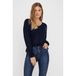 VERO MODA trui VMCREWLEFILE donkerblauw