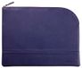RHODIA 116737C - Etui met Ritssluiting in Imitatieleer - Nachtblauw - Maat L (21 x 28 cm)