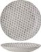 Bloomingville Elsa dinerbord / onderbord - grijs - aardewerk - D 25 cm