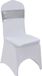 vidaXL 25 st Stoellint met diamant stretch zilver