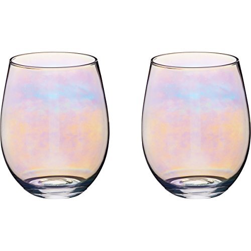 Bar Craft Regenboog-Parel Iridescent Glas Wijn