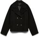Vero Moda Curve VMCVINCELINE Jas Zwart Maat 52