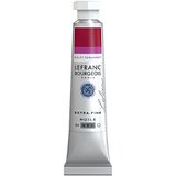 Lefranc Bourgeois 404948 Extra fijne Lefranc olieverf met hoogwaardige kunstenaarspigmenten, lichtecht, verouderingsbestendig - 20ml Tube, Permanent Violet
