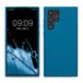 kwmobile Samsung Galaxy S22 Ultra hoesje - Zachte case in rifblauw