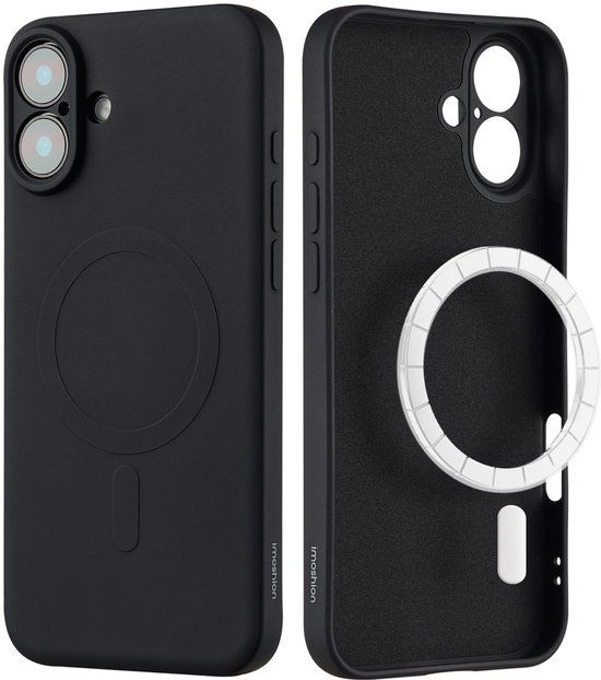 imoshion Color Backcover met MagSafe voor de iPhone 16 Plus - Zwart