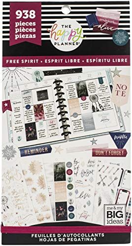 me & my BIG ideas Happy Planner STCKRS Boho - één maat - 0673808010924