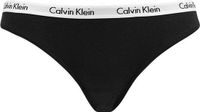 Calvin Klein Dames Slips (3-pack) - Zwart, Wit - Maat XS