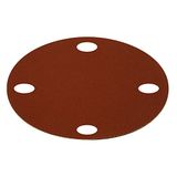 Fartools 115883 schuurbladen, rond, korrel 80, voor slijpmachines met de 115165 180 mm, 6 stuks