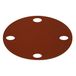 Fartools 115883 schuurbladen, rond, korrel 80, voor slijpmachines met de 115165 180 mm, 6 stuks