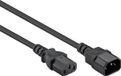Allteq C13 naar C14 apparaatsnoer - Verlengkabel - 7.5 meter - Zwart