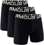 Under Armour Boxershorts UA PERFORMANCE TECH - SOLID 6 IN 3PK Set van 3