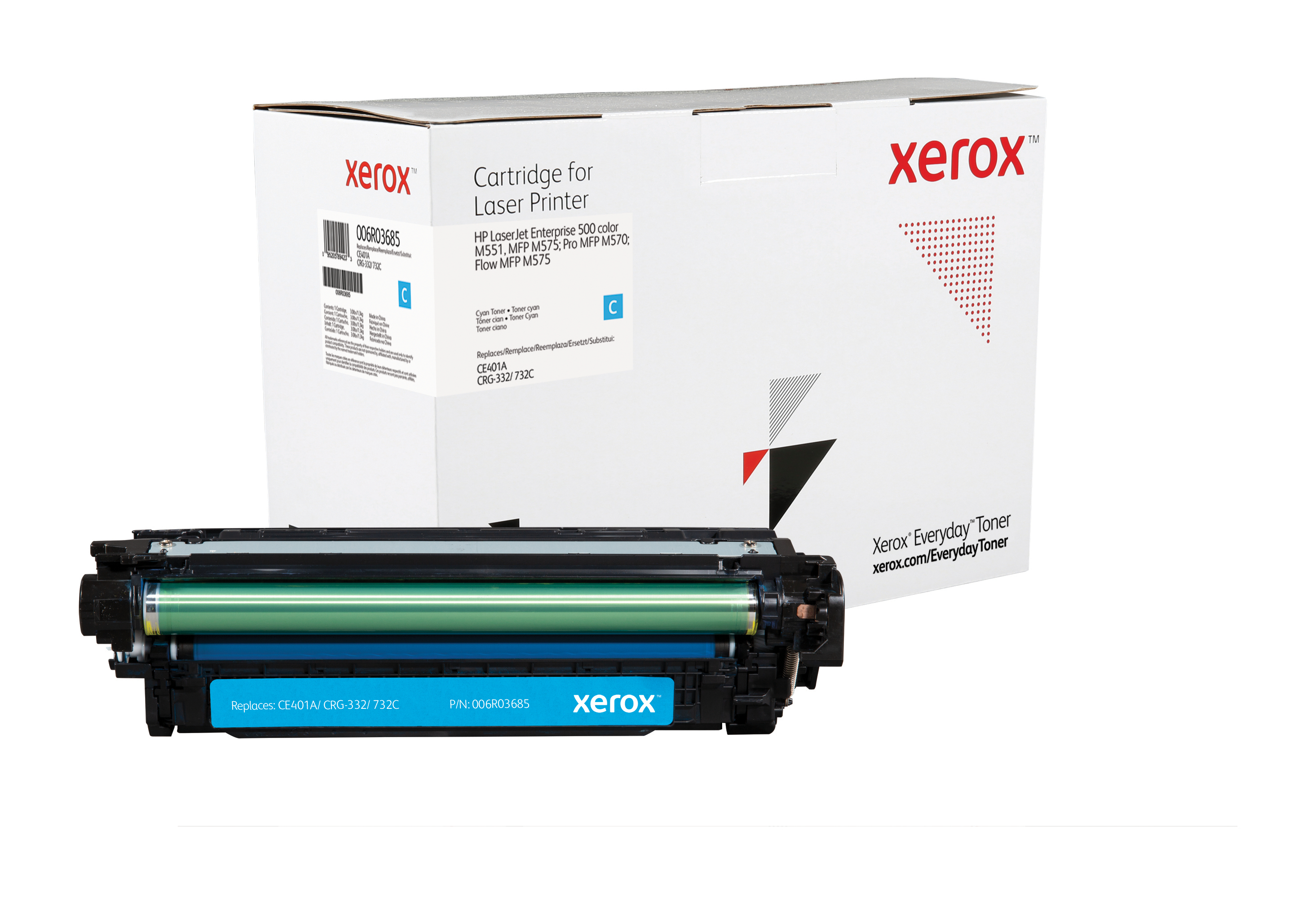 Xerox Everyday Cyaan Toner vervangt de HP 507A (CE401A)