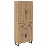 vidaXL Highboard Artisan Eiken 69,5 x 34 x 180 cm
