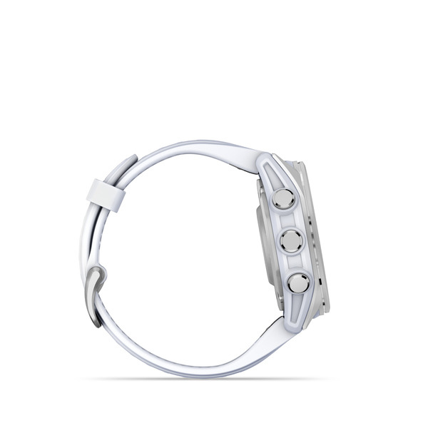 Garmin fenix 8 - Multisport Smartwatch - AMOLED - 43mm - Zilver/Wit