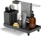 Unyqoos Zwarte Gootsteen Organizer voor Keuken en Badkamer