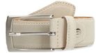 Manfield Heren Beige Suède Riem Maat 95