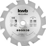 kwb Cirkelzaagblad 135 x 20 mm