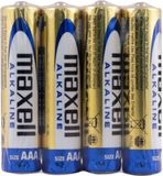 Maxell 4 stuks AAA Mini Penlite Alkaline Maxell