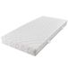 VidaXL Matras Eénpersoons/Volledige grootte Schuimmatras met hoge veerkracht Wit Polyester 200x140x17 cm