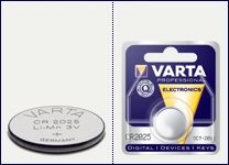 Varta CR2025 Lithium Batterij - 170mAh - Zilver