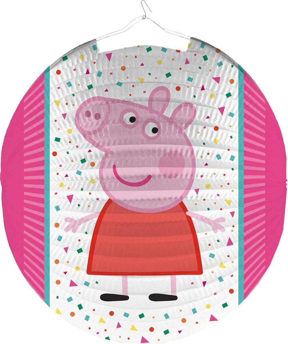 Amscan - Peppa Pig Lampion Bol 25cm