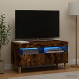 Prolenta Maison Exclusive - LED-TV-meubel van gerookt eikenhout, gemaakt van houtvezel