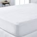 Today TradinQ Waterdichte en anti-mijt matrasbeschermer ESSENTIAL, Polyester, Wit, 90x190 cm