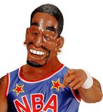 Finidi Michael Jordan masker basketballer Bruin