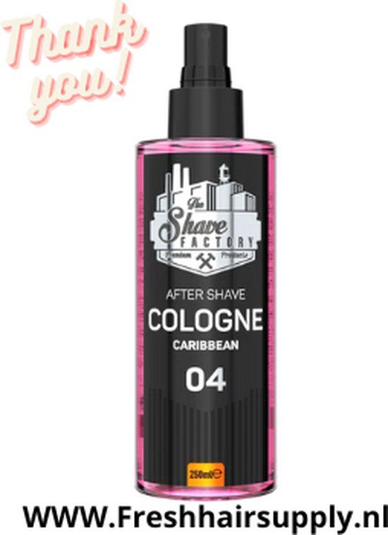The Shave Factory After Shave Caribbean N4