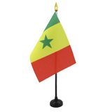 AZ FLAG Tafelvlag Senegal 15x10 cm