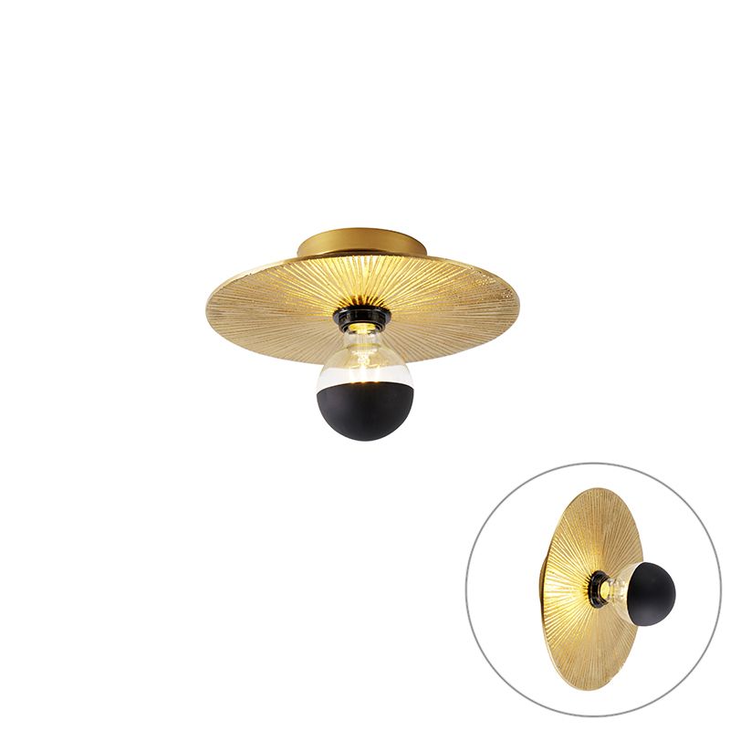 QAZQA Konge - Oosterse Plafondlamp - Goud - Ø 30 cm