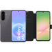 Samsung Galaxy A57 128 Go Gris 5G + BlueBuilt Étui Livre Noir
