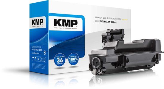 KMP Tonercassette vervangt Kyocera TK-350 Compatibel Zwart 15000 bladzijden K-T22