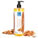 Zachte amandelolie, 500 ml, koudgeperst, preventie van striae, zwangerschap, hydraterende droge huid, natuurlijke make-upreventie, stimuleert haargroei