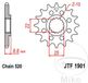JT Sprockets JTF1901.12 Steel Voortandwiel Zilver 12t