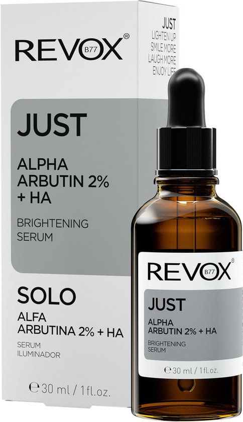 REVOX B77 JUST Alpha Arbutin 2% + HA Brightening Serum - 30ml
