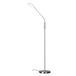 Fischer & Honsel Sorento Vloerlamp, mat nikkel, 138 cm, 760 lm, CCT, Touchdimmer