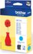 Brother inktcartridge, 300 pagina's, OEM LC-121C, cyaan 5 stuks